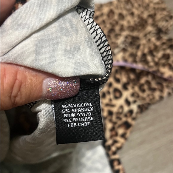 Premise Brown Leopard Print Blouse - Picture 7 of 7